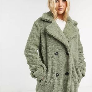 Violet Romance Teddy Coat